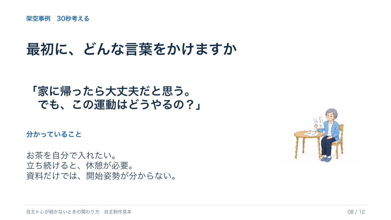 職員向け資料08:考えるための架空事例